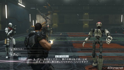 画像ギャラリー No.014のサムネイル画像 / 「バイナリー ドメイン」,NPCとの絆の強さがゲーム展開を大きく変える。「信頼度」の概念と「Ripple Link」システムの概要が明らかに