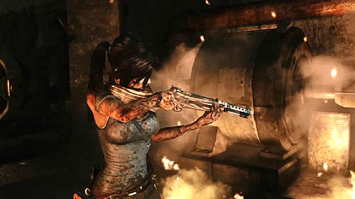 画像ギャラリー No.001のサムネイル画像 / 「Tomb Raider」の最新トレイラー公開。生き残り方をレクチャーする映像シリーズの第2弾は,島の探検方法について