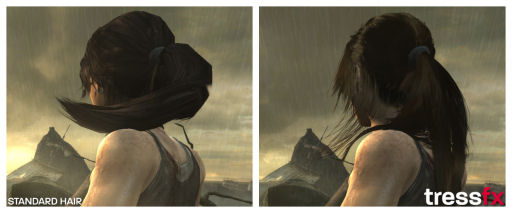 ꡼ No.003Υͥ / PCǡTOMB RAIDERפΥϡȱӤưˡAMDǻȤƬȱ󥰵ѡTressFX Hairפȯɽ