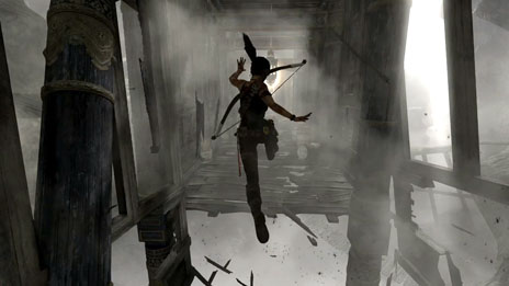 画像ギャラリー No.001のサムネイル画像 / 「TOMB RAIDER」日本語版吹き替え版のプレイムービー第1弾「寺院からの脱出」が公開に。謎解き,戦闘など本作の魅力を余すところなく紹介