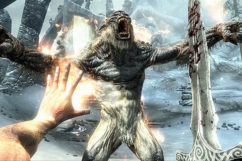 ���������꡼ No.003�Υ���ͥ������ / ��The Elder Scrolls V: Skyrim�׳�ȯ������΢��Ҳ𤹤�ࡼ�ӡ����������ץ쥤�䡼�����Ǥ�Ǥ��륲��������񤷤�