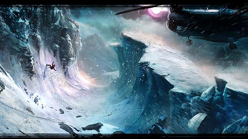 画像ギャラリー No.003のサムネイル画像 / スノーボードゲーム,「SSX」の開発者ビデオダイアリー公開。ヒマラヤ,アラスカ,シベリアなど,世界の山岳地帯で華麗な滑走を