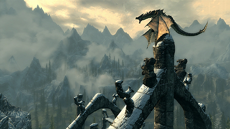 発売まで1か月弱となった The Elder Scrolls V Skyrim ドラゴンの生態や登場モンスター トロル 氷の精霊 の背景設定を公開