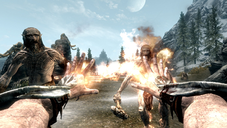 The Elder Scrolls V Skyrim 接近してブン殴るか遠くからチマチマいくか 敵によって使い分けたい各種攻撃方法を紹介