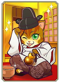 画像ギャラリー No.002のサムネイル画像 / ニコニコアプリ版「のぶニャがの野望」正式サービスが開始。限定カード配布