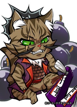 画像ギャラリー No.002のサムネイル画像 / 「のぶニャがの野望」に7体のねこ武将が実装。テーマは「反逆の爆弾猫」