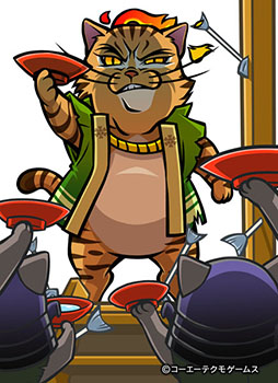 画像ギャラリー No.002のサムネイル画像 / 「のぶニャがの野望」に新機能「ねこ武将説破」「建て猫組」などが登場