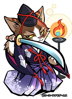 画像ギャラリー No.002のサムネイル画像 / 「のぶニャがの野望」とボーカロイドIAのコラボが実現。新たな武将カードも実装