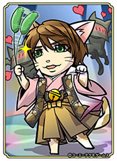 画像ギャラリー No.006のサムネイル画像 / 「のぶニャがの野望」とボーカロイドIAのコラボが実現。新たな武将カードも実装