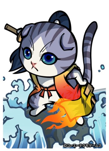 画像ギャラリー No.003のサムネイル画像 / 「のぶニャがの野望」，アップデート「スコざむらい」実施。ねこ武将7体が追加に