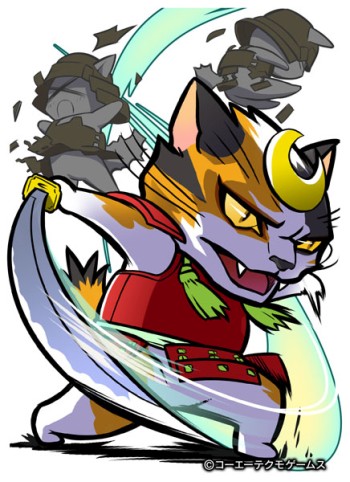 画像ギャラリー No.004のサムネイル画像 / 「のぶニャがの野望」，アップデート「スコざむらい」実施。ねこ武将7体が追加に