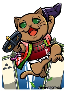 画像ギャラリー No.006のサムネイル画像 / 「のぶニャがの野望」に「戦国ガンミャン」をテーマにした4体の武将が追加