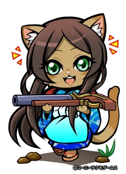 画像ギャラリー No.008のサムネイル画像 / 「のぶニャがの野望」に「戦国ガンミャン」をテーマにした4体の武将が追加