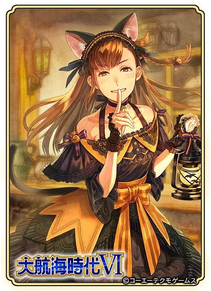 画像ギャラリー No.007のサムネイル画像 / 「のぶニャがの野望」と「大航海時代」シリーズのコラボが開催。“ミナ”などが猫の姿になった限定カードが登場