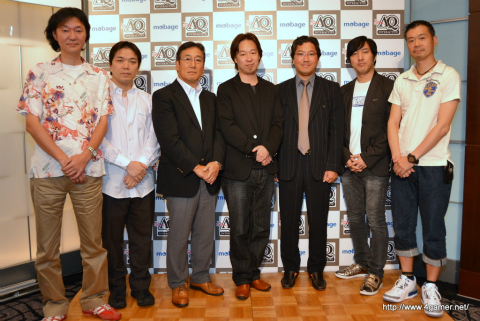 画像ギャラリー No.010のサムネイル画像 / 稲船敬二氏,須田剛一氏,中 裕司氏,はしもとよしふみ氏,船水紀孝氏はどのようなスマートフォン向けアプリを作ろうとしているのか――Mobage新企画「スーパークリエイターズ」プレス発表会レポート