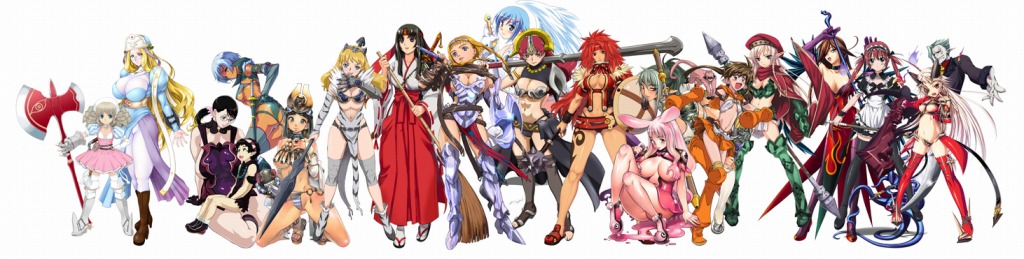 画像集 004 クイーンズゲイト スパイラルカオス 前作 クイーンズブレイド のキャラも参戦決定