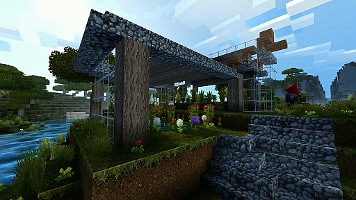 17 無駄に豪華な陰影表現 Minecraftの Super Duper Graphics Pack はここまで凄い