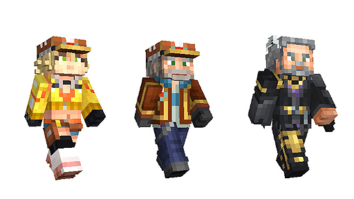 Minecraft に Ffxv のキャラスキンをまとめたパックが登場
