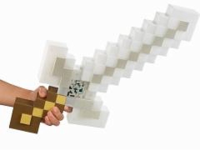 パネル 新品未開封☆Minecraft マインクラフト光る剣 音 - 通販