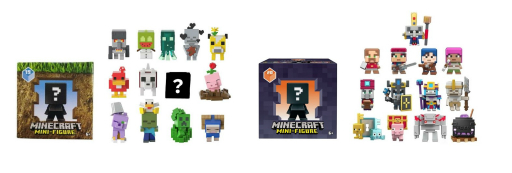 画像ギャラリー No.006のサムネイル画像 / グッズセット「マインクラフト ミステリーボックスフレンズ」が全国のイオンで2021年1月1日に販売