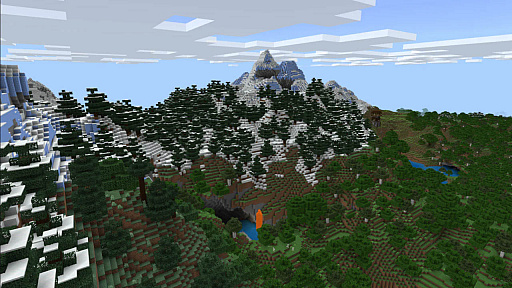 画像集#002のサムネイル/「Minecraft」の最新アップデート“Caves & Cliffs”第2弾の配信開始。世界がさらに広がり，多彩な地形も追加