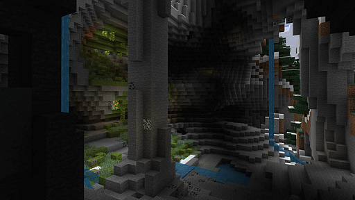 画像集#003のサムネイル/「Minecraft」の最新アップデート“Caves & Cliffs”第2弾の配信開始。世界がさらに広がり，多彩な地形も追加