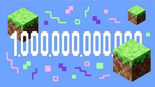 画像集#002のサムネイル/YouTubeで「Minecraft」関連コンテンツの合計再生回数が1兆回を突破。24時間限定でYouTubeトップページのロゴがマイクラ仕様に
