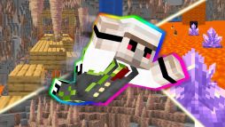 画像ギャラリー No.004のサムネイル画像 / Java版「Minecraft」のパルクールマップ第4〜7弾が配布開始。ゲーム実況者グループ“ドズル社”のおんりーさんが挑戦したマップ