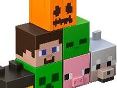 「Minecraft」の“モブヘッドミニフィギュア”と“ベーシックフィギュア Fアソート”が5月28日に発売へ
