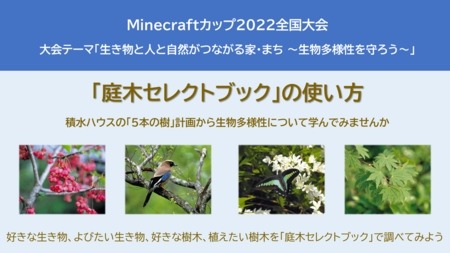 画像ギャラリー No.005のサムネイル画像 / 積水ハウス,「Minecraft カップ 2022全国大会」の応援施策を実施
