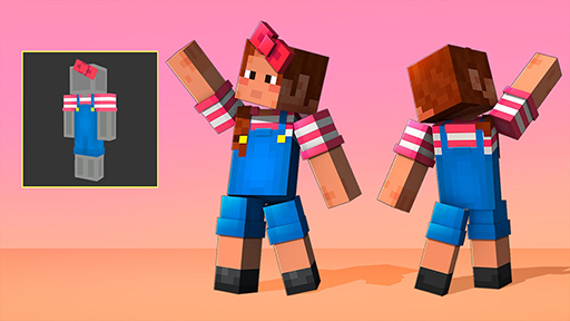 ꡼ No.005Υͥ / Minecraftסꥪ饯ȤΥDLCHello Kitty and Friends DLCפۿ