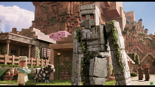 画像ギャラリー No.006のサムネイル画像 / 「マインクラフト/ザ・ムービー」,エマ・マイヤーズさんが撮影風景を紹介する最新トレイラーを公開