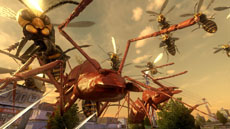 画像集#037のサムネイル/「地球防衛軍4」の発売時期は2013年6月。人類の新たな脅威「飛行型巨大生物」「赤色巨大生物」「シールドベアラー」に関する情報も公開に