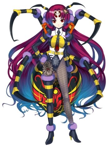 画像ギャラリー No.002のサムネイル画像 / 「わグルま!」,おにぎり好き&ぼっちで甘えん坊な蜘蛛娘「アラネア」が実装