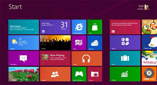 画像ギャラリー No.002のサムネイル画像 / Microsoft,Windows 8のリリースプレビュー版を公開。順調なら製品版は年末に登場