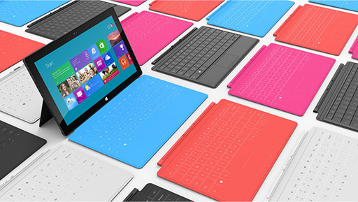 画像ギャラリー No.006のサムネイル画像 / Microsoft,同社ブランドのタブレット「Surface」を発表。「Windows 8」版と「Windows RT」版の2モデル