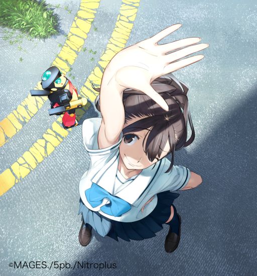 画像ギャラリー No.002のサムネイル画像 / 「ROBOTICS;NOTES」主題歌「拡張プレイス」のジャケットイラストが公開