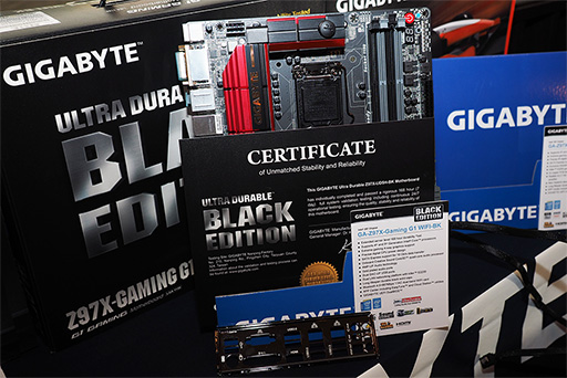 画像集#017のサムネイル/GIGABYTEがIntel 9シリーズ搭載のゲーマー向けマザーボード10製品を発表。サーバーレベルの高信頼性シリーズ「Black Edition」が登場