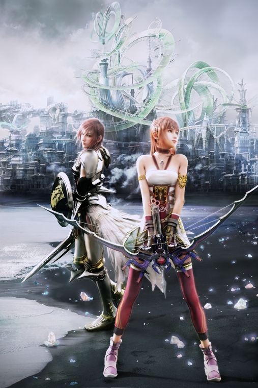 FINAL FANTASY XIII-2」のキーアートなど，新画像3点が公開に