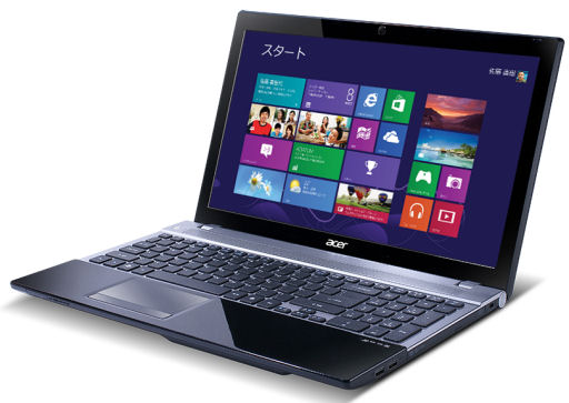 画像ギャラリー No.001のサムネイル画像 / Acer，GPUとAPUによりグラフィック性能を高めたノートPC「Aspire V3」発売