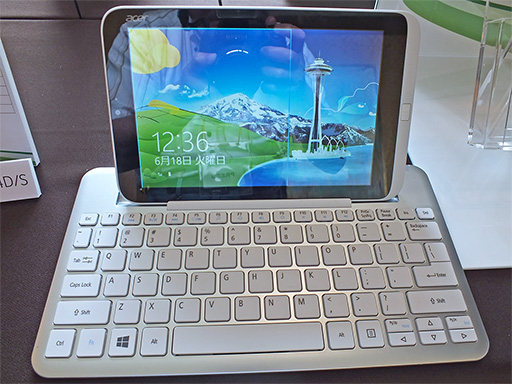世界初の8.1インチWindows 8タブレット「Iconia W3」など，Acerが新 ...
