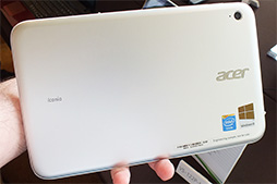 画像ギャラリー No.005のサムネイル画像 / 世界初の8.1インチWindows 8タブレット「Iconia W3」など,Acerが新タブレット&ノートPCを日本市場に投入