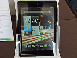 画像ギャラリー No.016のサムネイル画像 / 世界初の8.1インチWindows 8タブレット「Iconia W3」など,Acerが新タブレット&ノートPCを日本市場に投入