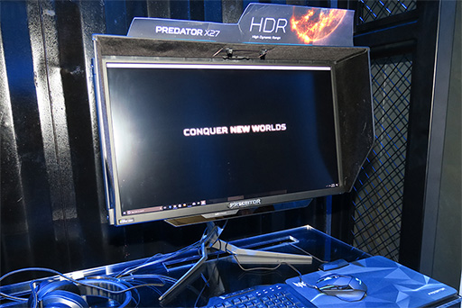 画像ギャラリー No.014のサムネイル画像 / RX Vega×4に18C36T対応CPU搭載のド派手なタワーPCがインパクト大。Acerがドイツでゲーマー向けPC&周辺機器を発表