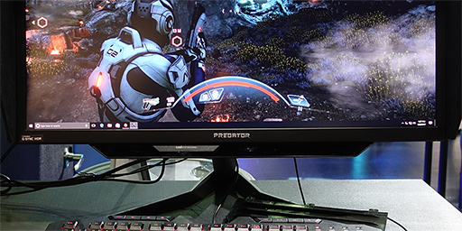 ꡼ No.007Υͥ / COMPUTEXAcerG-SYNC HDRбվǥץ쥤2ʤŸ4KǥΡPredator X27פϹŸ⤢ꤽ