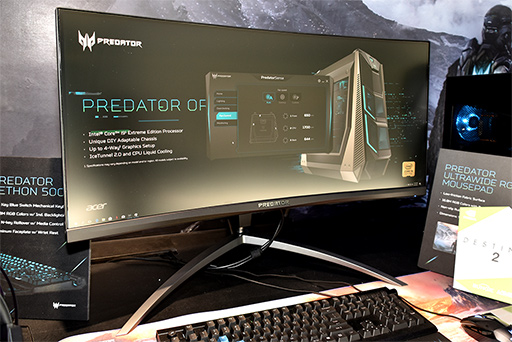 ꡼ No.010Υͥ / COMPUTEXAcerG-SYNC HDRбվǥץ쥤2ʤŸ4KǥΡPredator X27פϹŸ⤢ꤽ