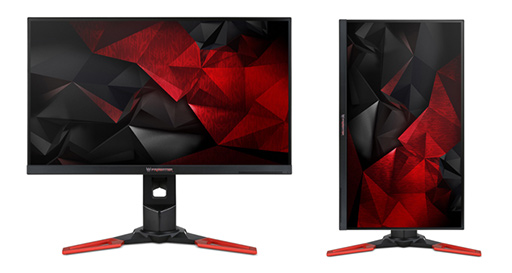 画像ギャラリー No.006のサムネイル画像 / AcerからG-SYNC対応の27型ゲーマー向け液晶ディスプレイ2製品が登場。4K/60Hz対応モデルと25x14/165Hz対応モデル