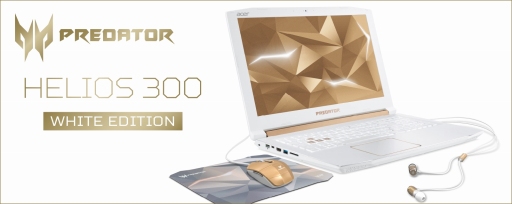 画像ギャラリー No.005のサムネイル画像 / 限定30台。GTX 1060 6GBと144Hz液晶パネル搭載を搭載するAcerの「白いゲーマー向けノートPC」が発売