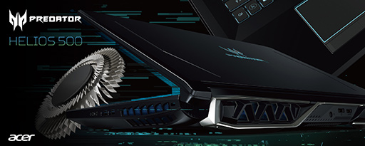 ���������꡼ No.006�Υ���ͥ������ / GTX 1070��6C12T�б�CPU����ܤ��륲����Ρ���PC��Predator Helios 500�פ�Acer����ȯ���