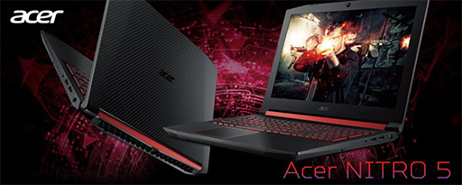 画像ギャラリー No.005のサムネイル画像 / Acer,144Hz駆動の15.6型IPS液晶パネルを搭載するゲームノートPC発売。GPUはGTX 1050 Ti